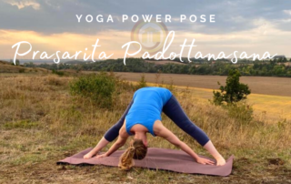 Prasarita Padottanasana - September Yoga Power Pose - Das Bewegte Haus Halle