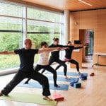 Yogaunterricht am Arbeitsplatz